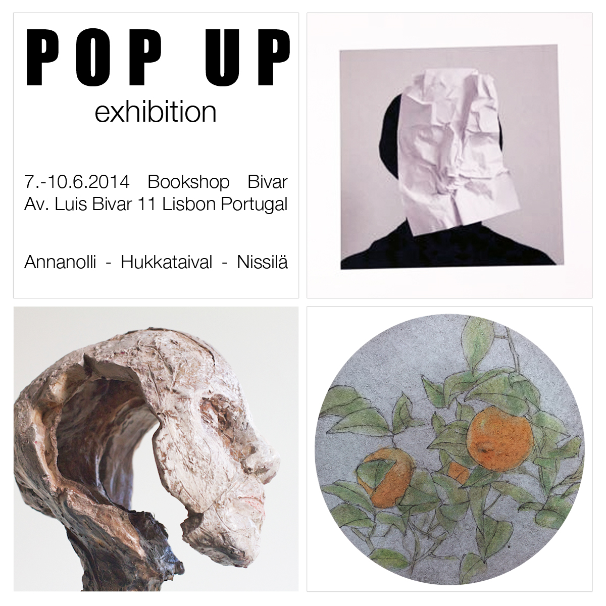 Pop-Up Art Exhibition in Lisbon